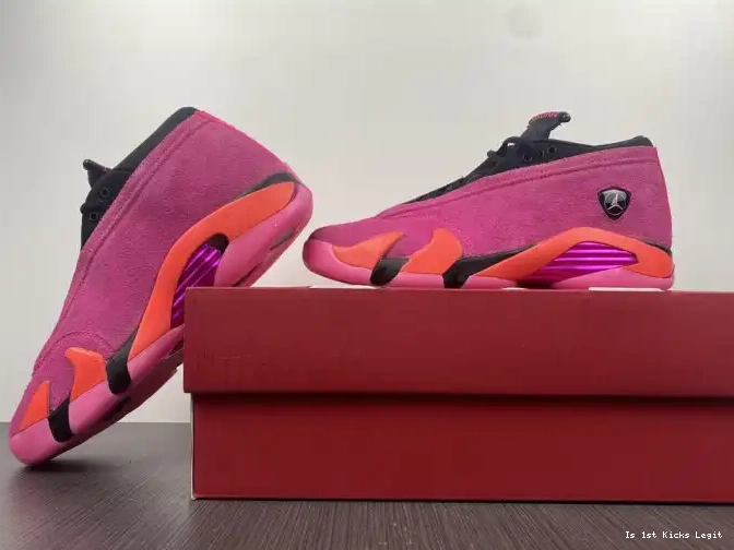 14 (W) Low Jordan DH4121-600 Retro Pink Shocking 0529